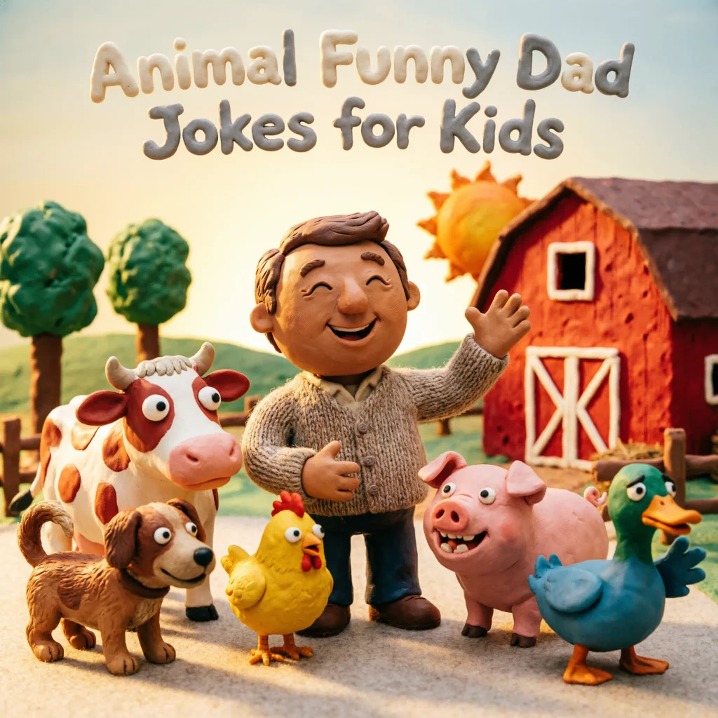 Animal Funny Dad Jokes for Kids