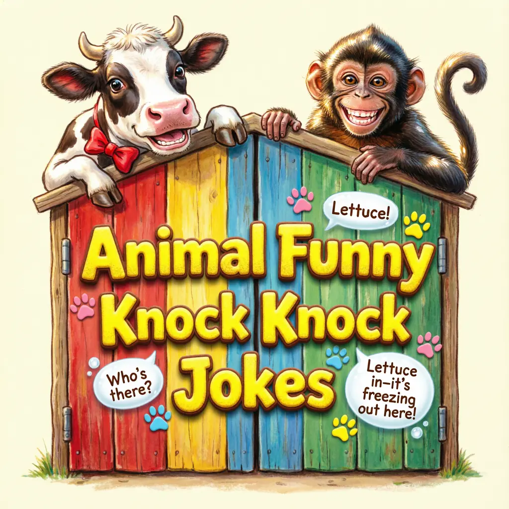 Animal Funny Knock Knock Jokes