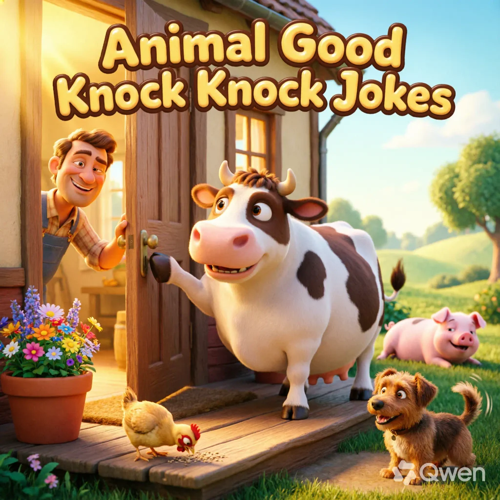 Animal Good Knock Knock Jokes