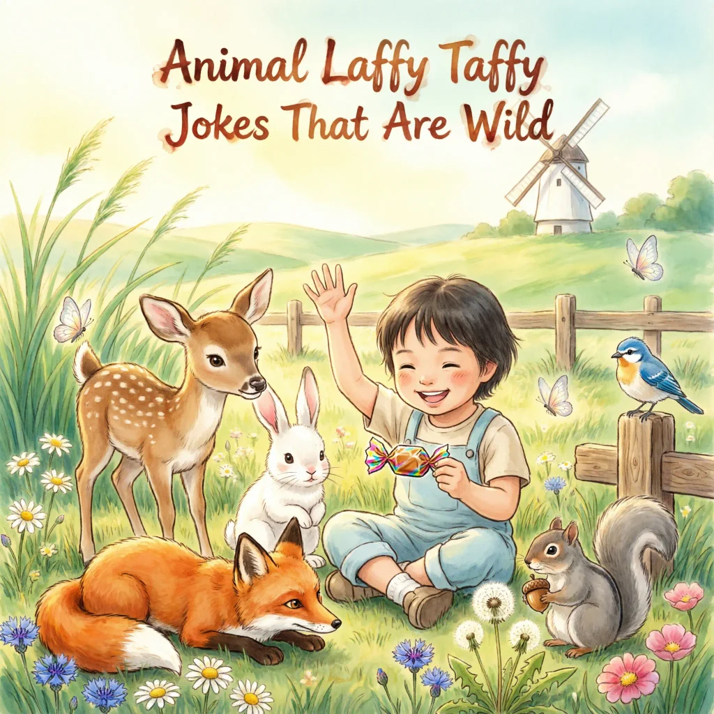 Animal Laffy Taffy Jokes That Are Wild
