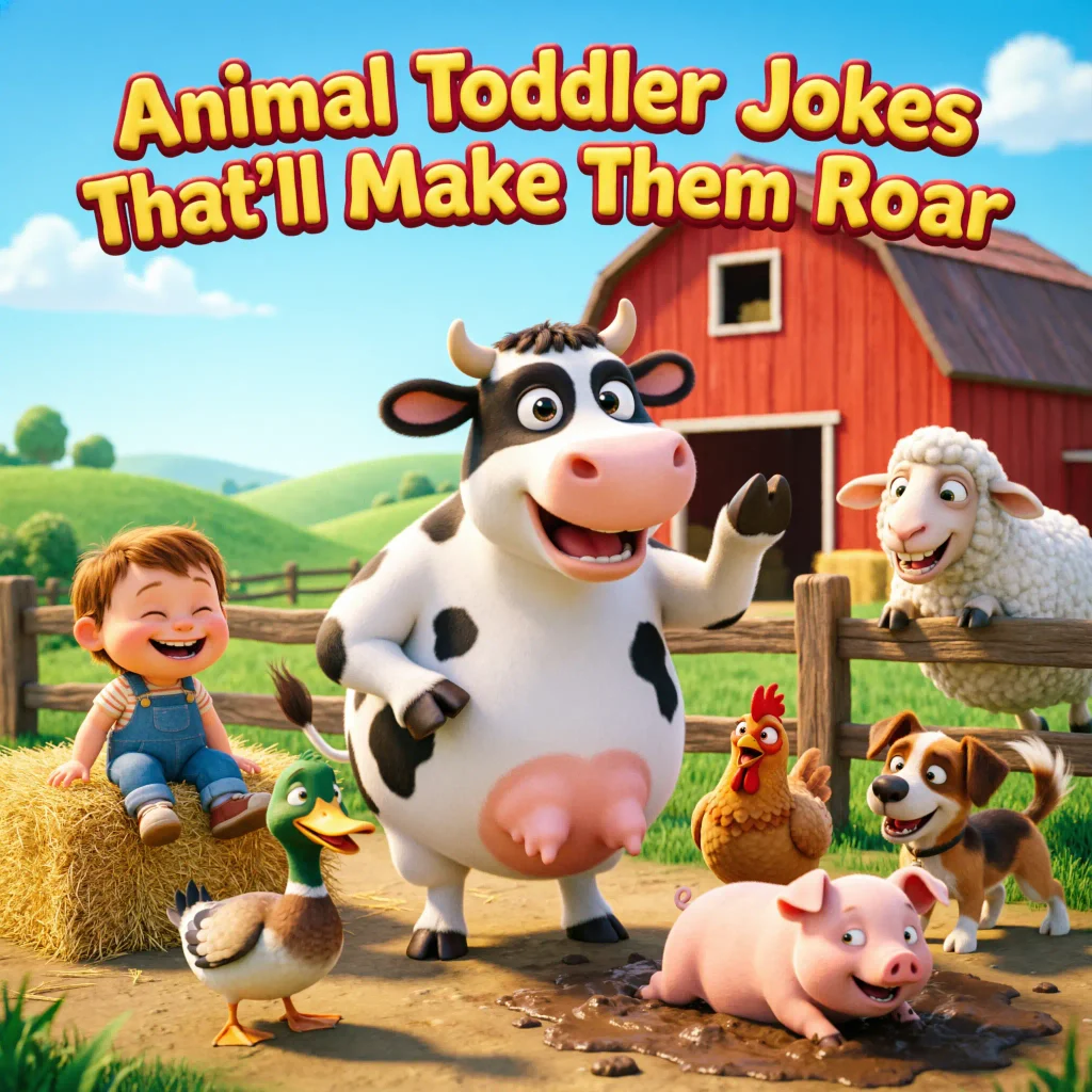Animal Toddler Jokes That'll Make Them Roar