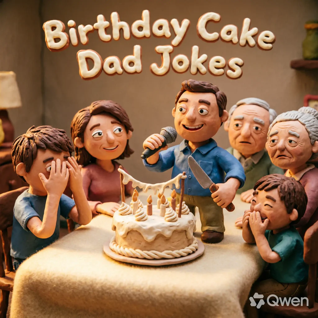 Birthday Cake Dad Jokes