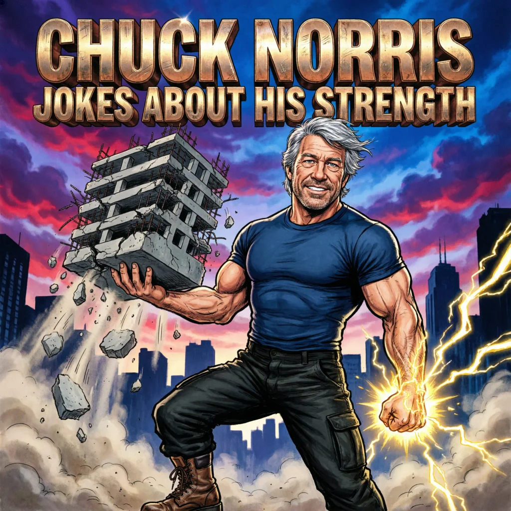 Chuck Norris Jokes About His Strength