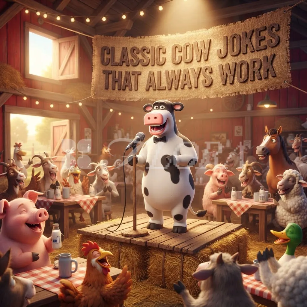 Classic Cow Jokes That Always Work