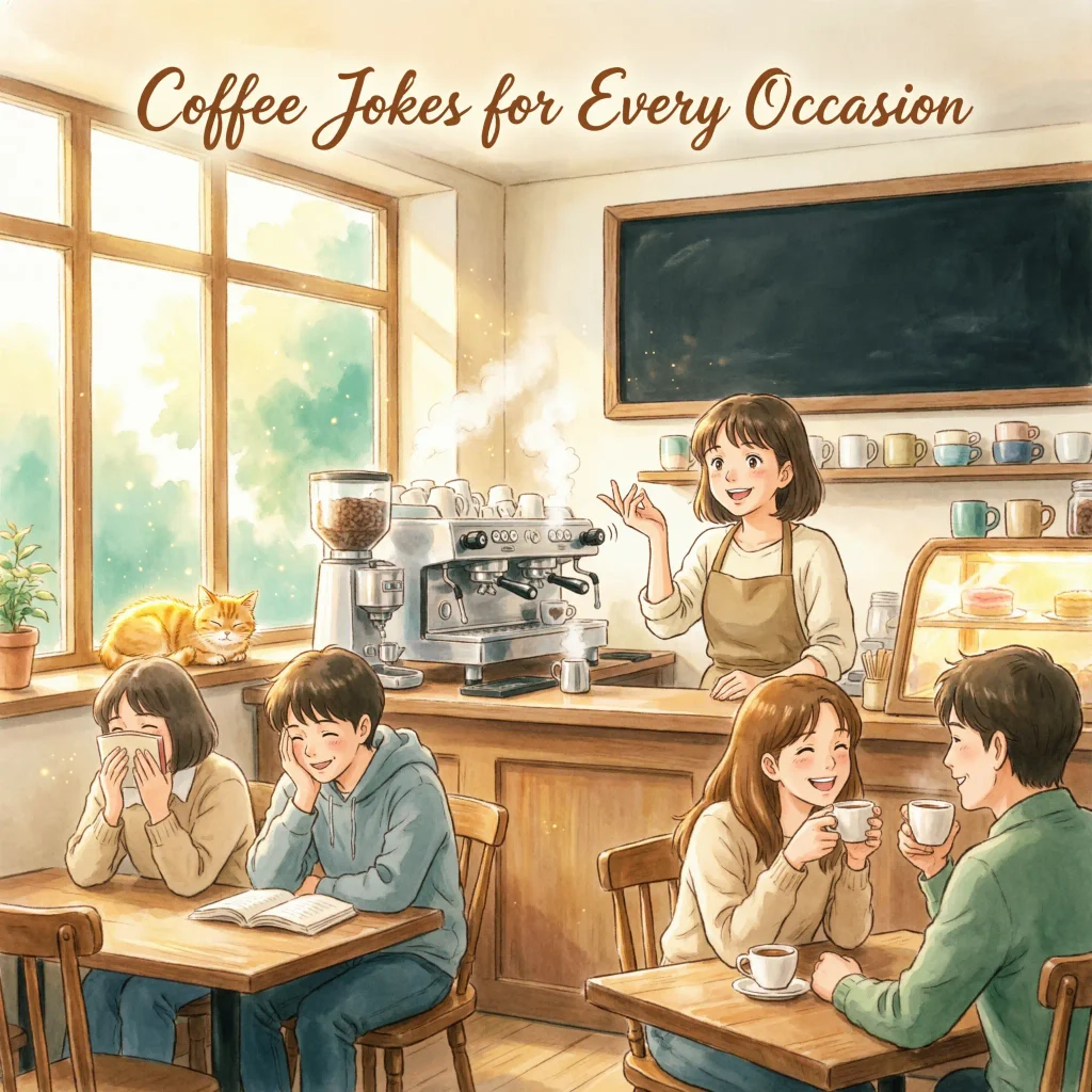 Coffee Jokes for Group Chats