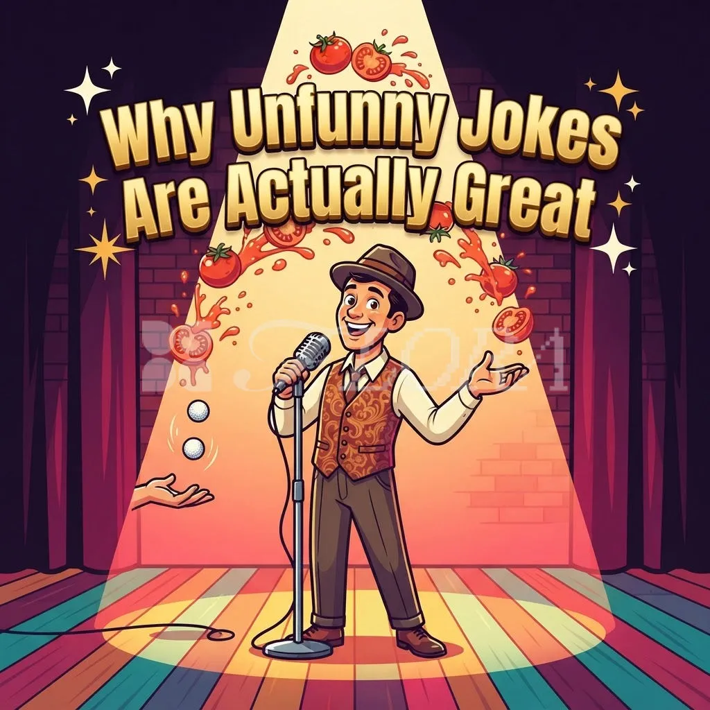 Why Unfunny Jokes Are Actually Great