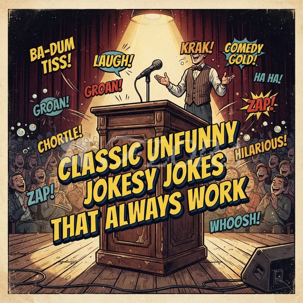 Classic Unfunny Jokes That Always Work