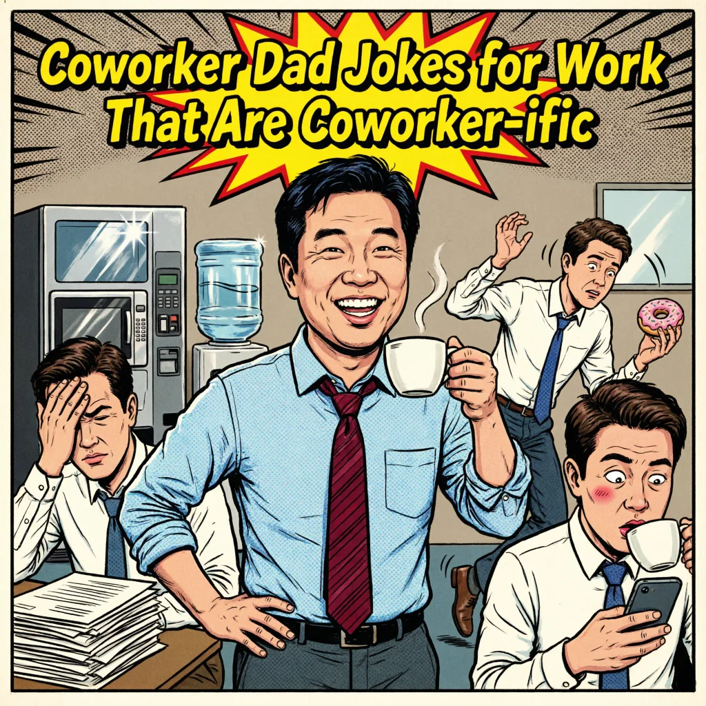 Coworker Dad Jokes for Work That Are Coworker-ific