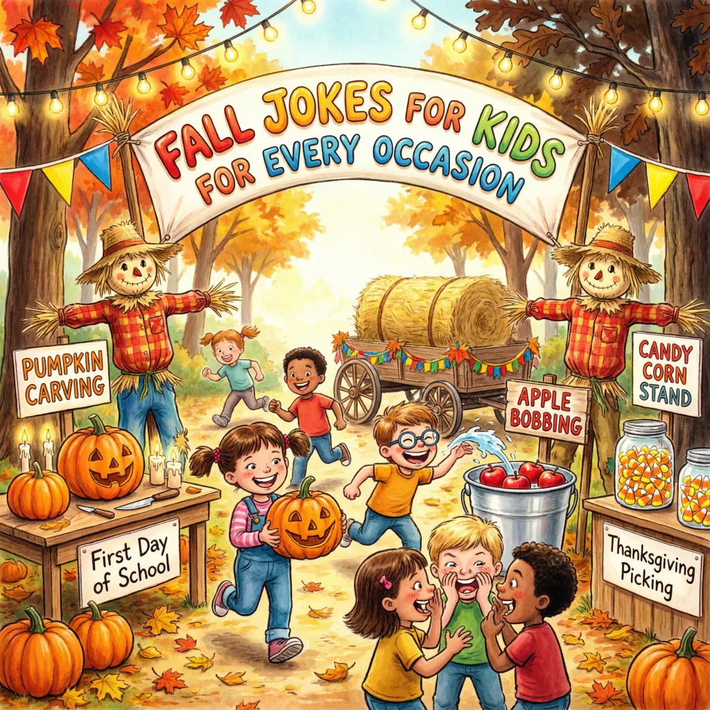 Fall Jokes for Kids for Every Occasion