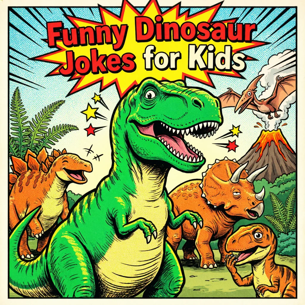 Funny Dinosaur Jokes for Kids