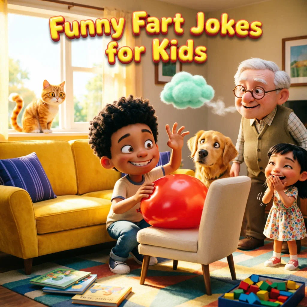Funny Fart Jokes for Kids
