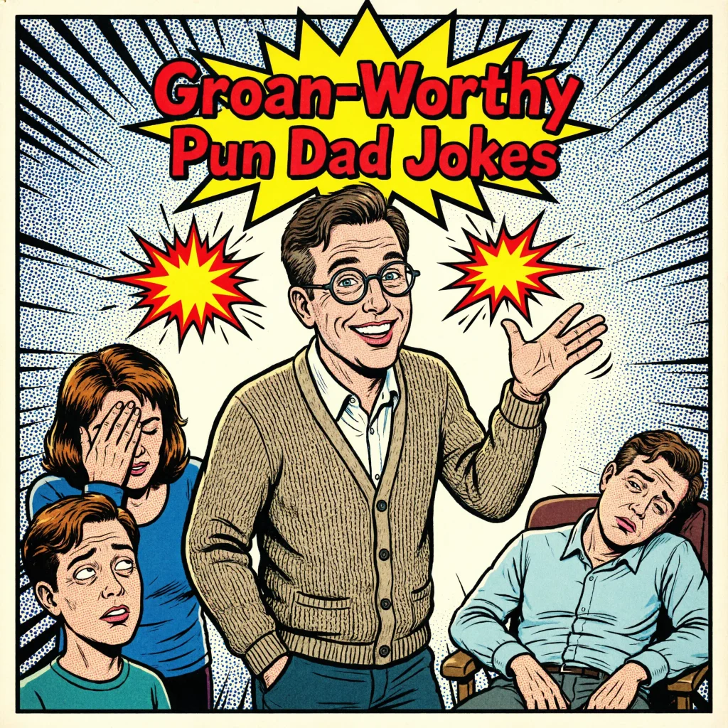 Groan-Worthy Pun Dad Jokes