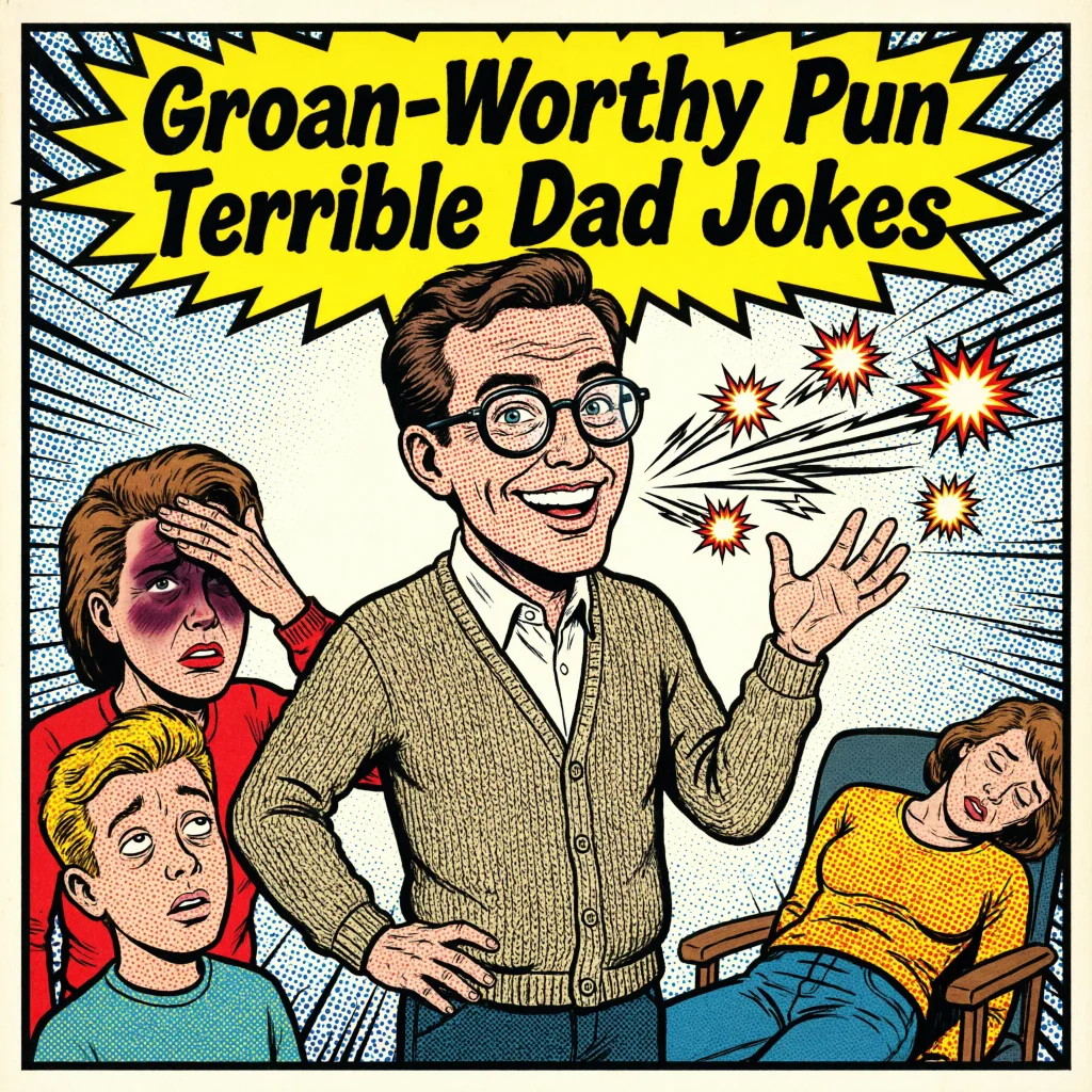 Groan-Worthy Pun Terrible Dad Jokes