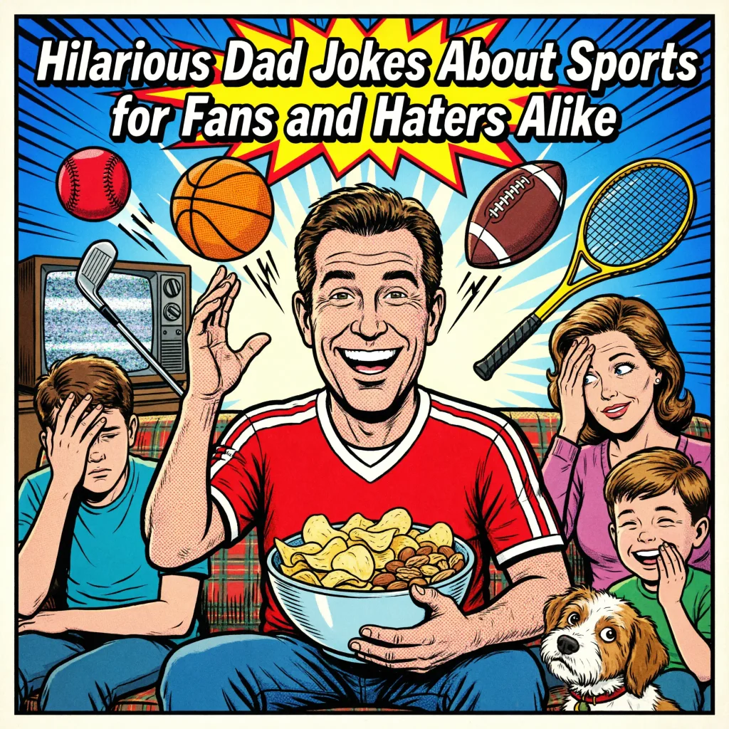 Hilarious Dad Jokes About Sports for Fans and Haters Alike