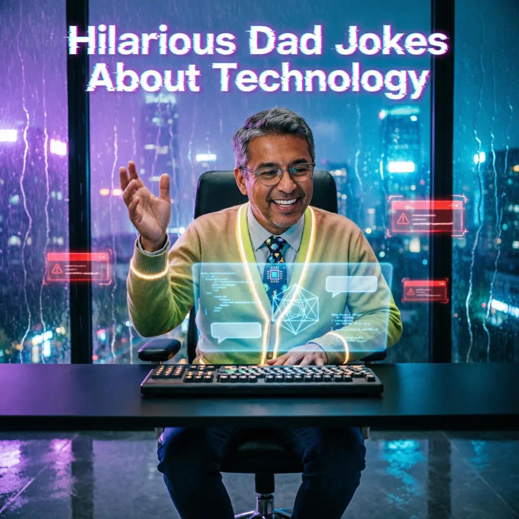 Hilarious Dad Jokes About Technology
