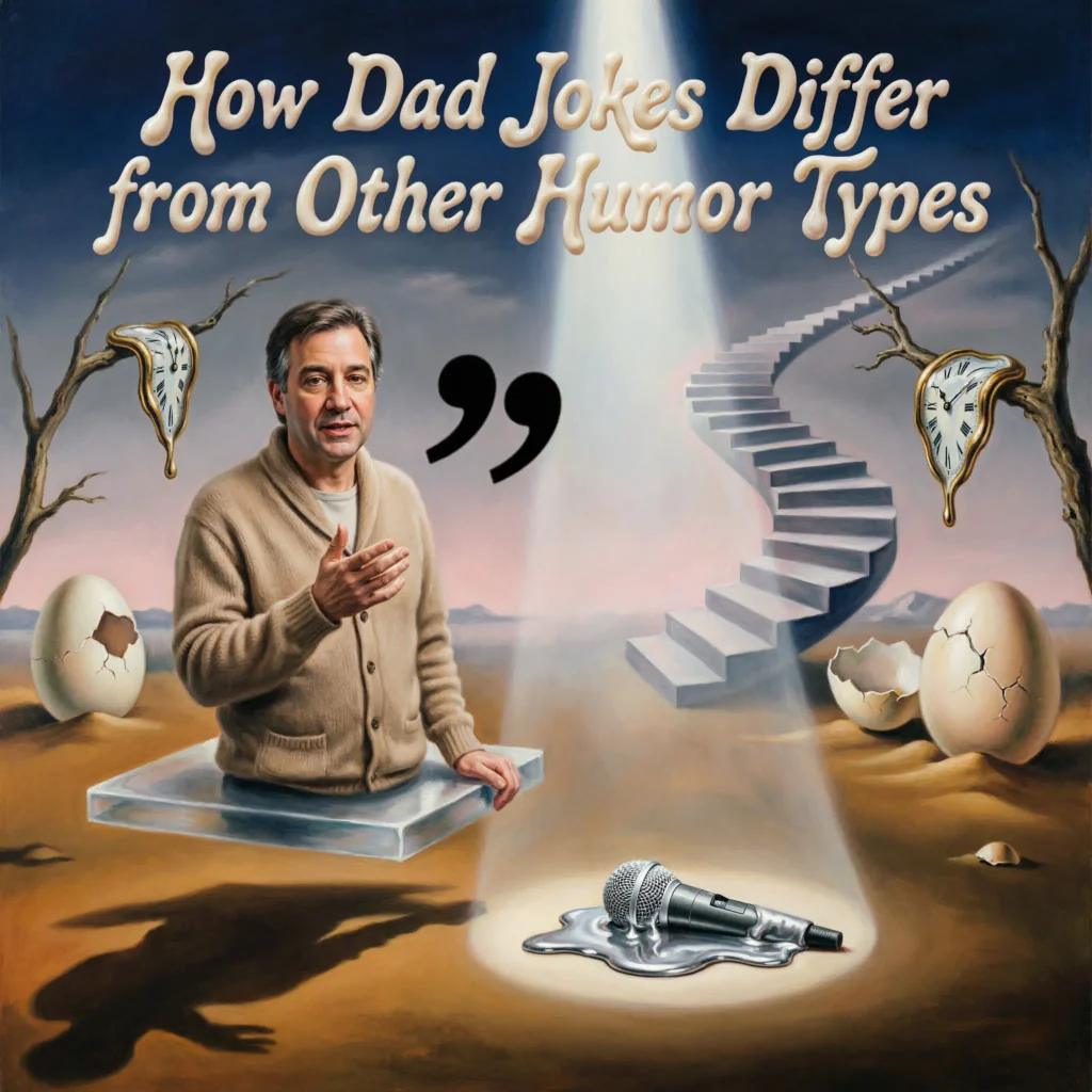 How Dad Jokes Differ from Other Humor Types