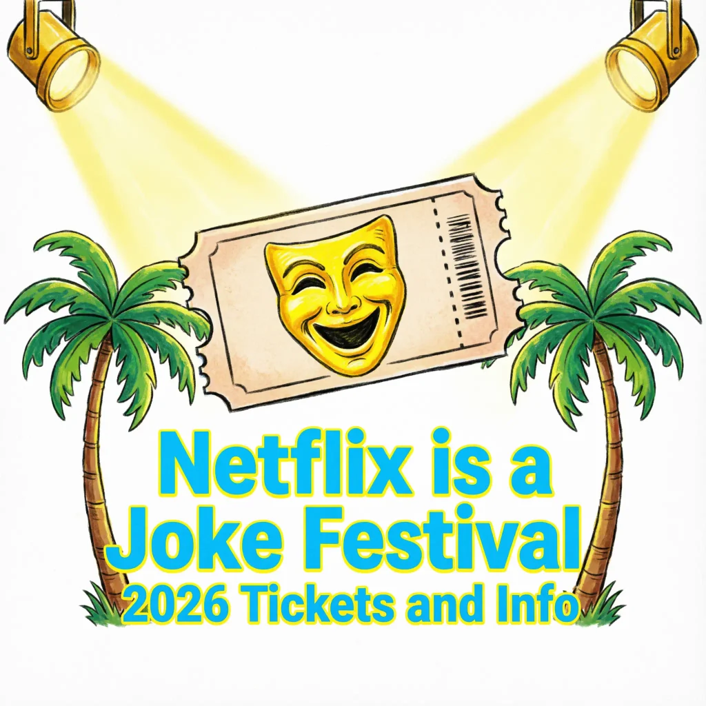 Netflix is a Joke Festival 2026 Tickets and Info