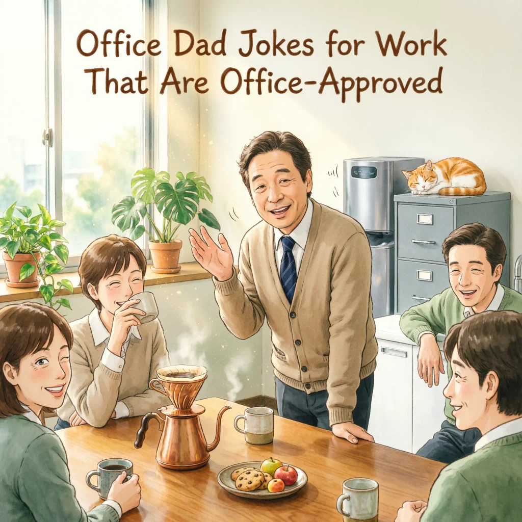 Office Dad Jokes for Work That Are Office-Approved