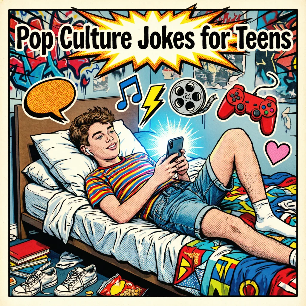 Pop Culture Jokes for Teens