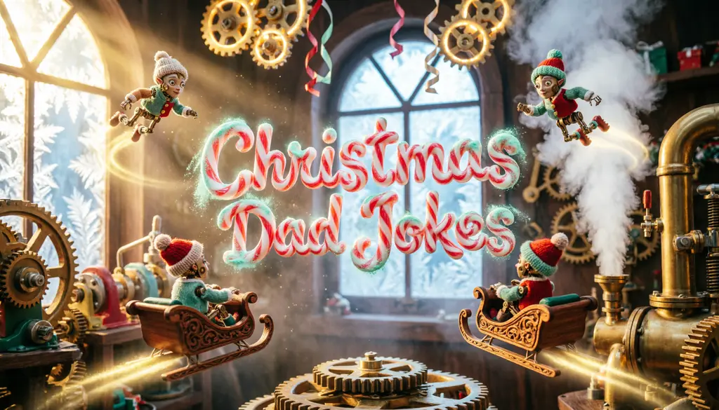 Santa Christmas Dad Joke