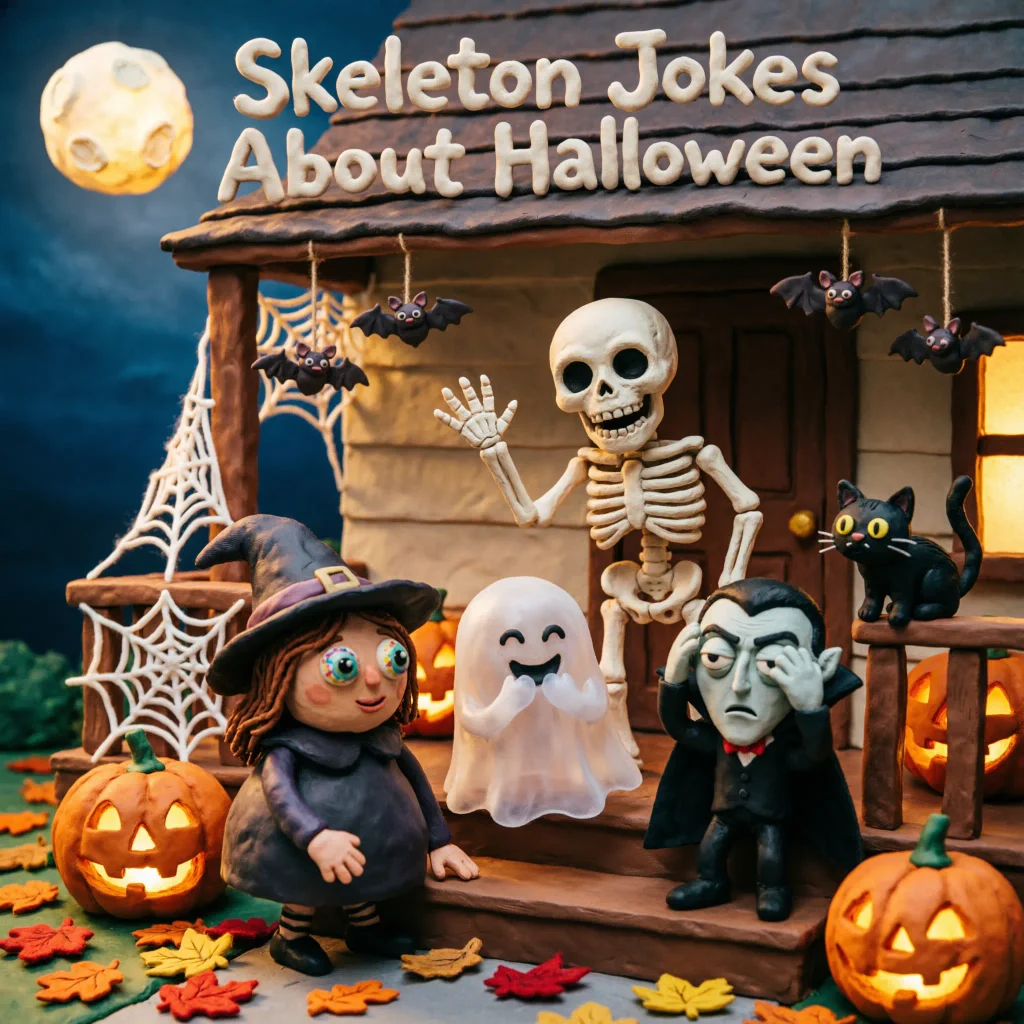 Skeleton Jokes About Halloween