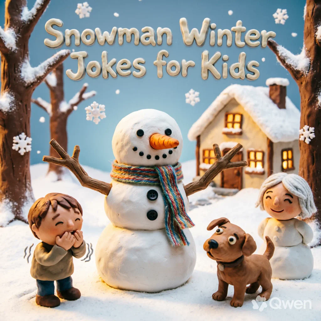 Snowman Winter Jokes for Kids