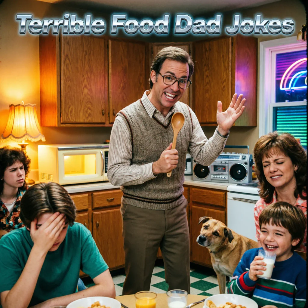 Terrible Food Dad Jokes