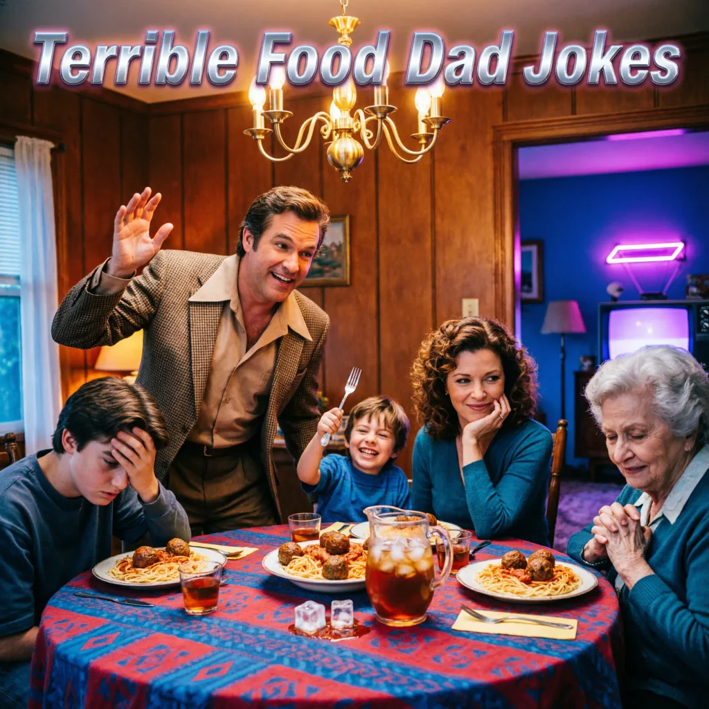 Terrible Food Dad Jokes