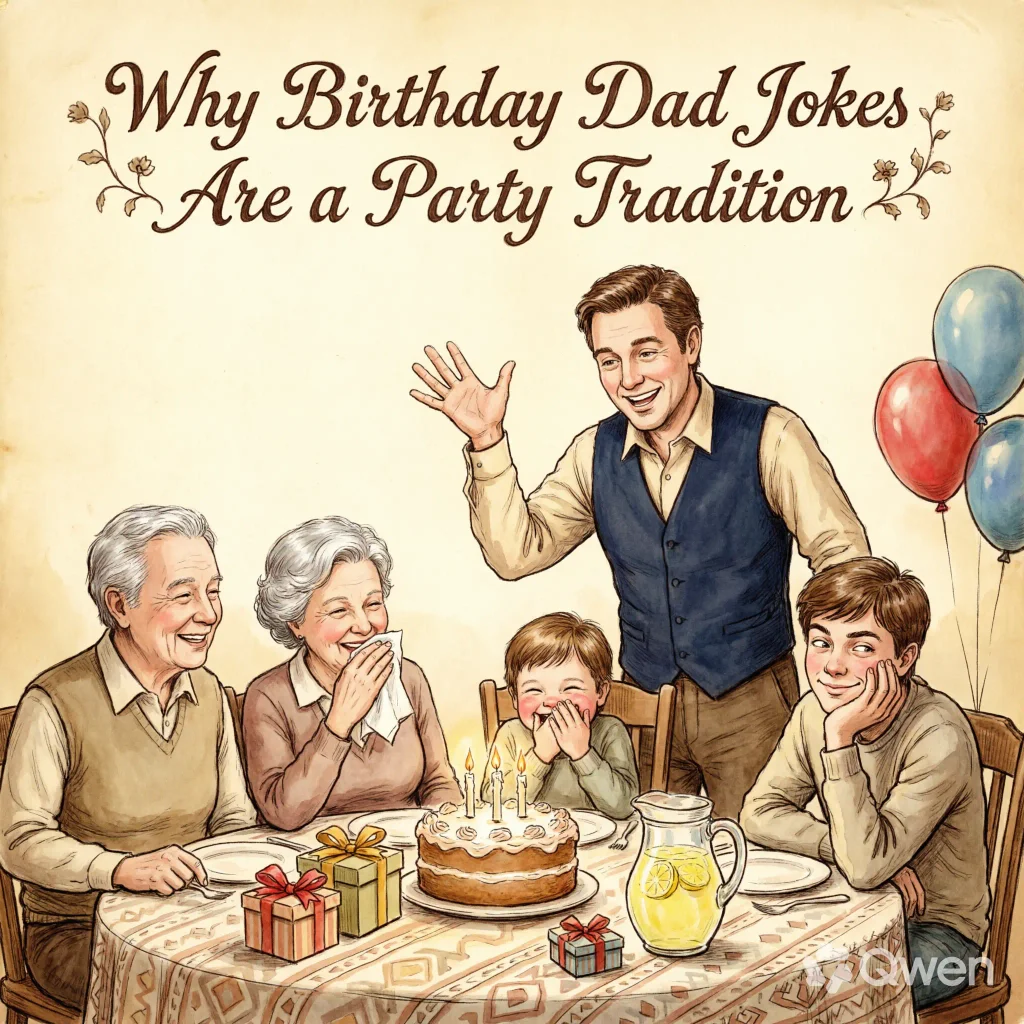 Why Birthday Dad Jokes Are a Party Tradition