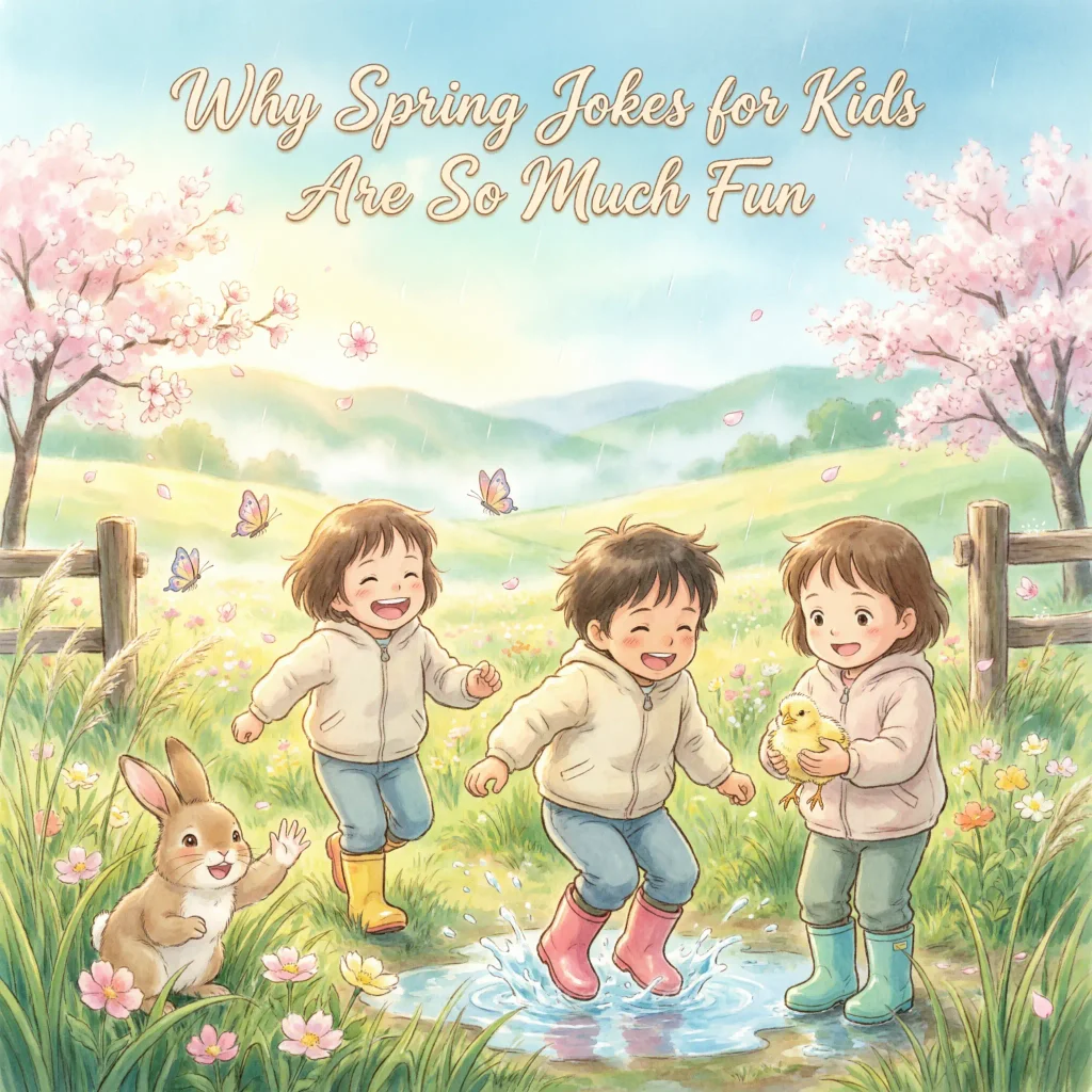 Why Spring Jokes for Kids Are So Much Fun