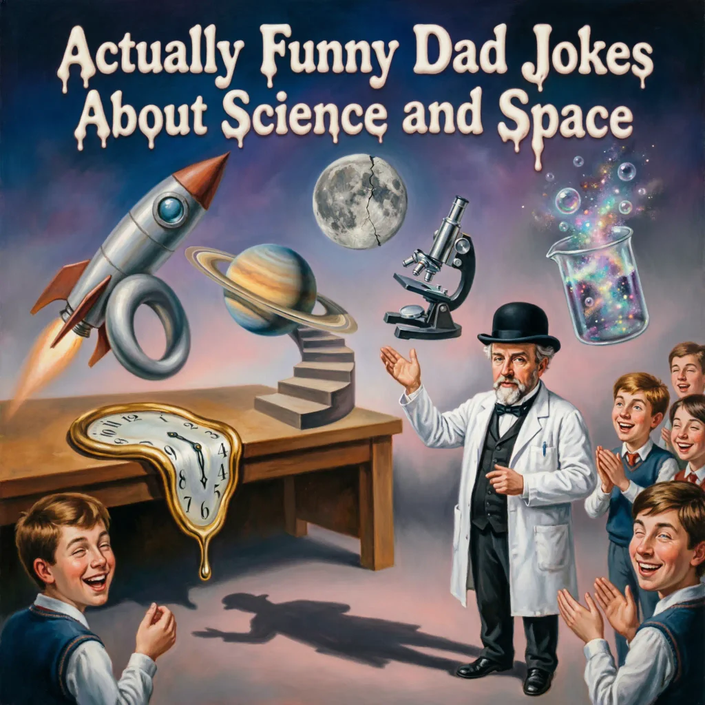 Actually Funny Dad Jokes About Science and Space