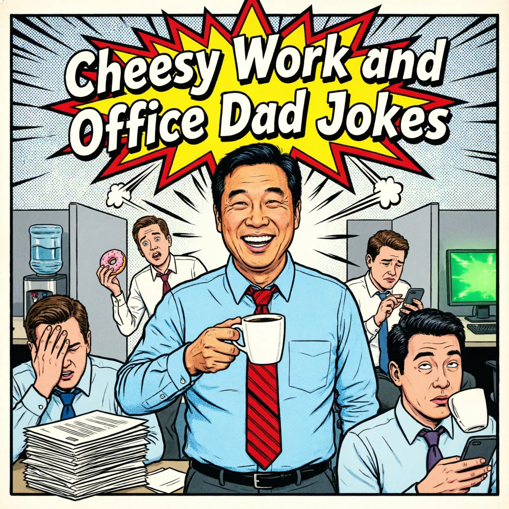 Cheesy Work and Office Dad Jokes
