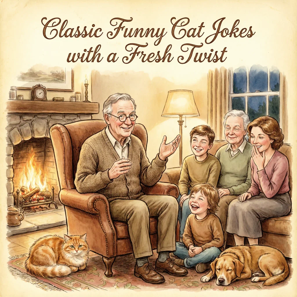 Classic Funny Cat Jokes with a Fresh Twist