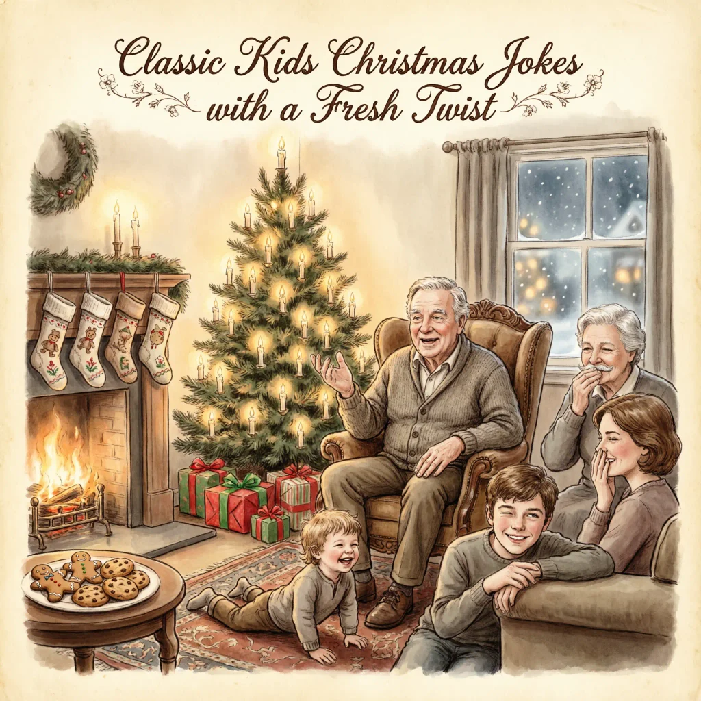 Classic Kids Christmas Jokes with a Fresh Twist