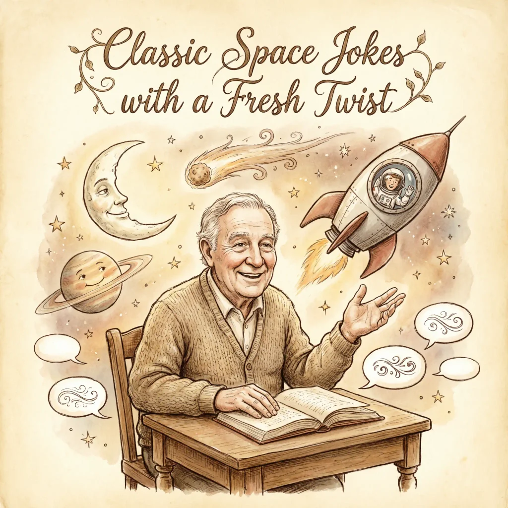Classic Space Jokes with a Fresh Twist