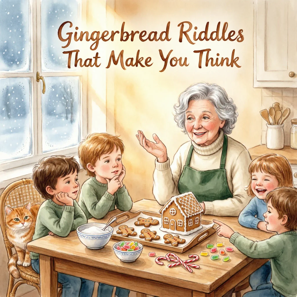 Gingerbread Riddles That Make You Think