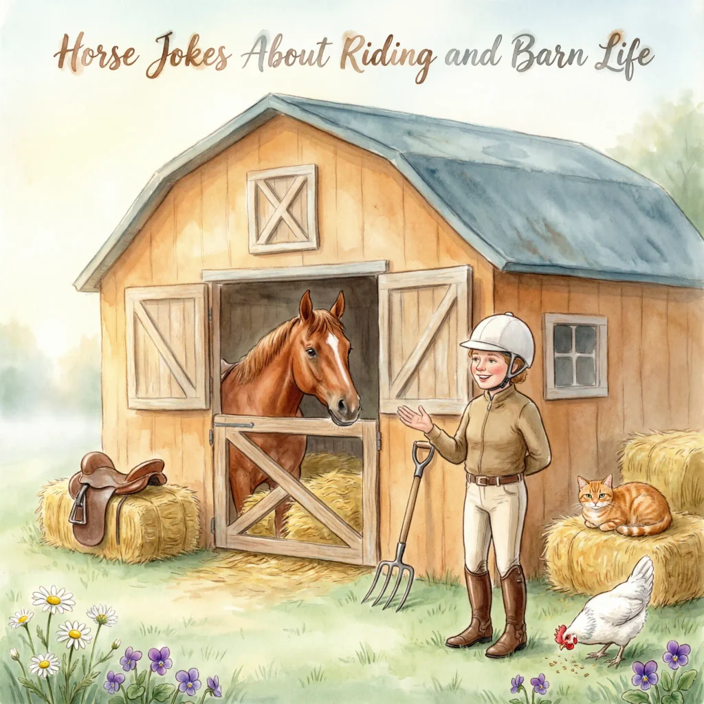Horse Jokes About Riding and Barn Life