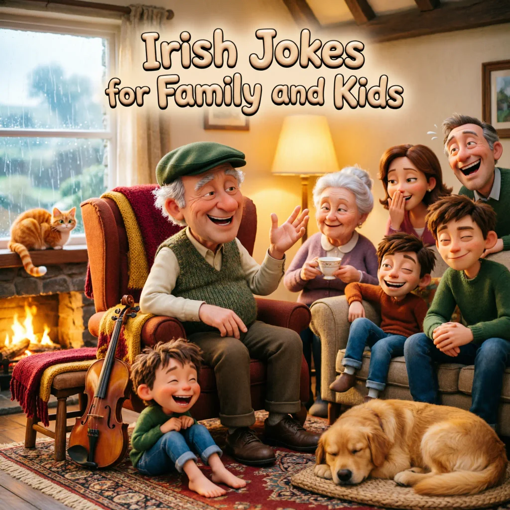 Irish Jokes for Family and Kids
