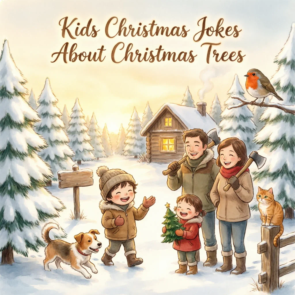 Kids Christmas Jokes About Christmas Trees