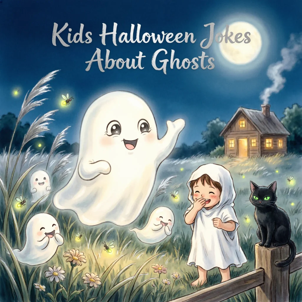Kids Halloween Jokes About Ghosts