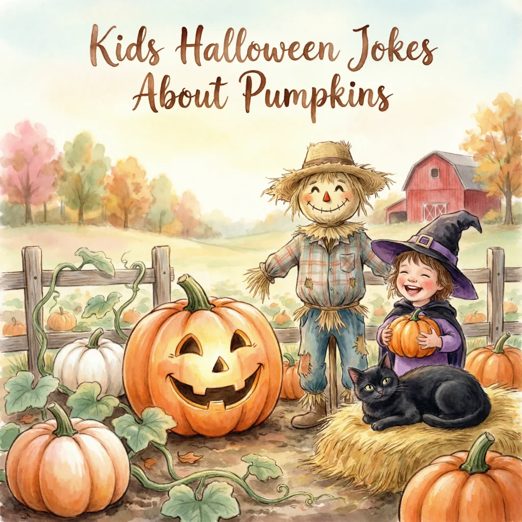 Kids Halloween Jokes About Pumpkins
