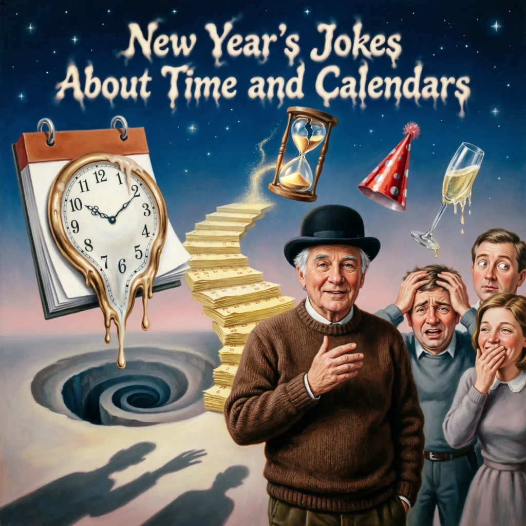 New Year's Jokes About Time and Calendars
