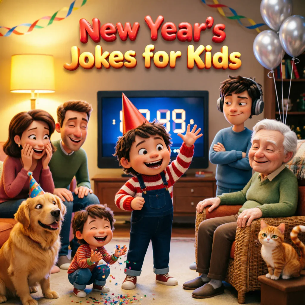 New Year's Jokes for Kids