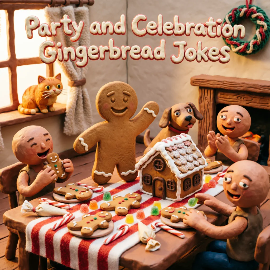 Party and Celebration Gingerbread Jokes