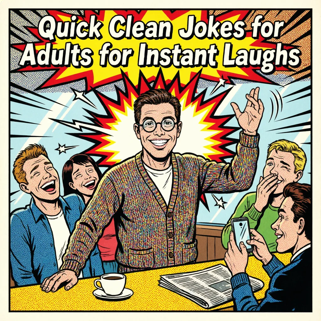 Quick Clean Jokes for Adults for Instant Laughs