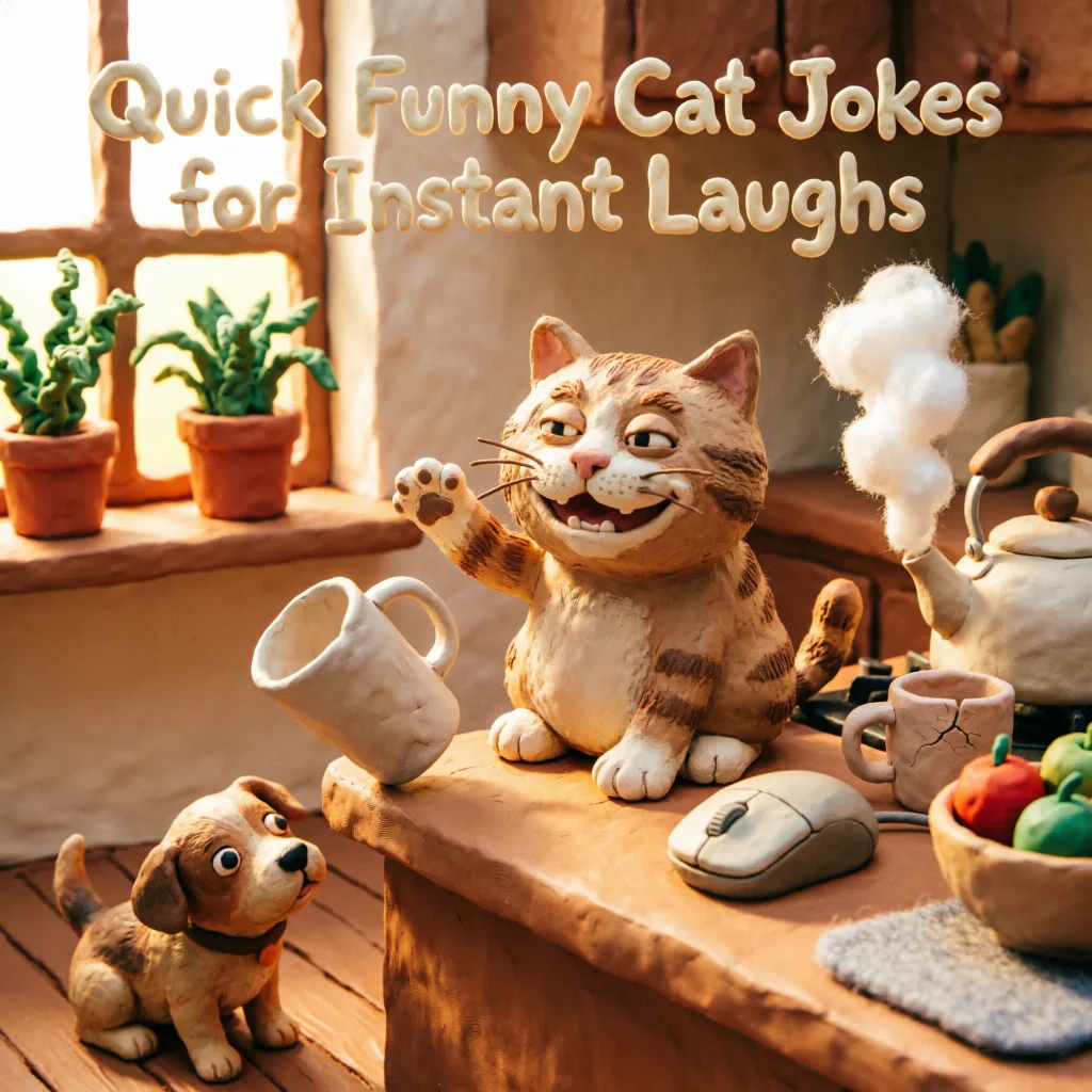 Quick Funny Cat Jokes for Instant Laughs