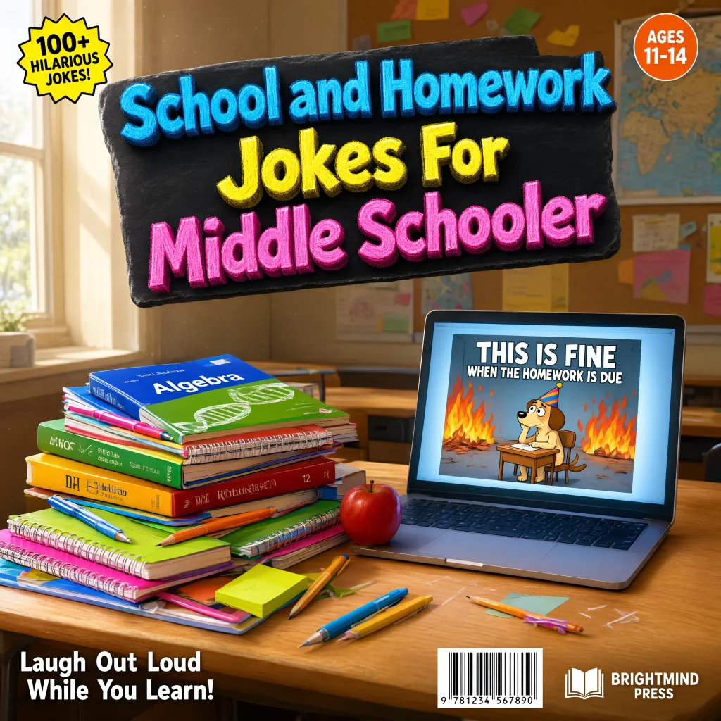 School and Homework Jokes For Middle Schooler