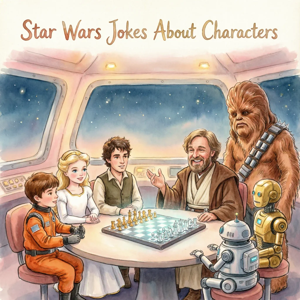 Star Wars Jokes About Characters