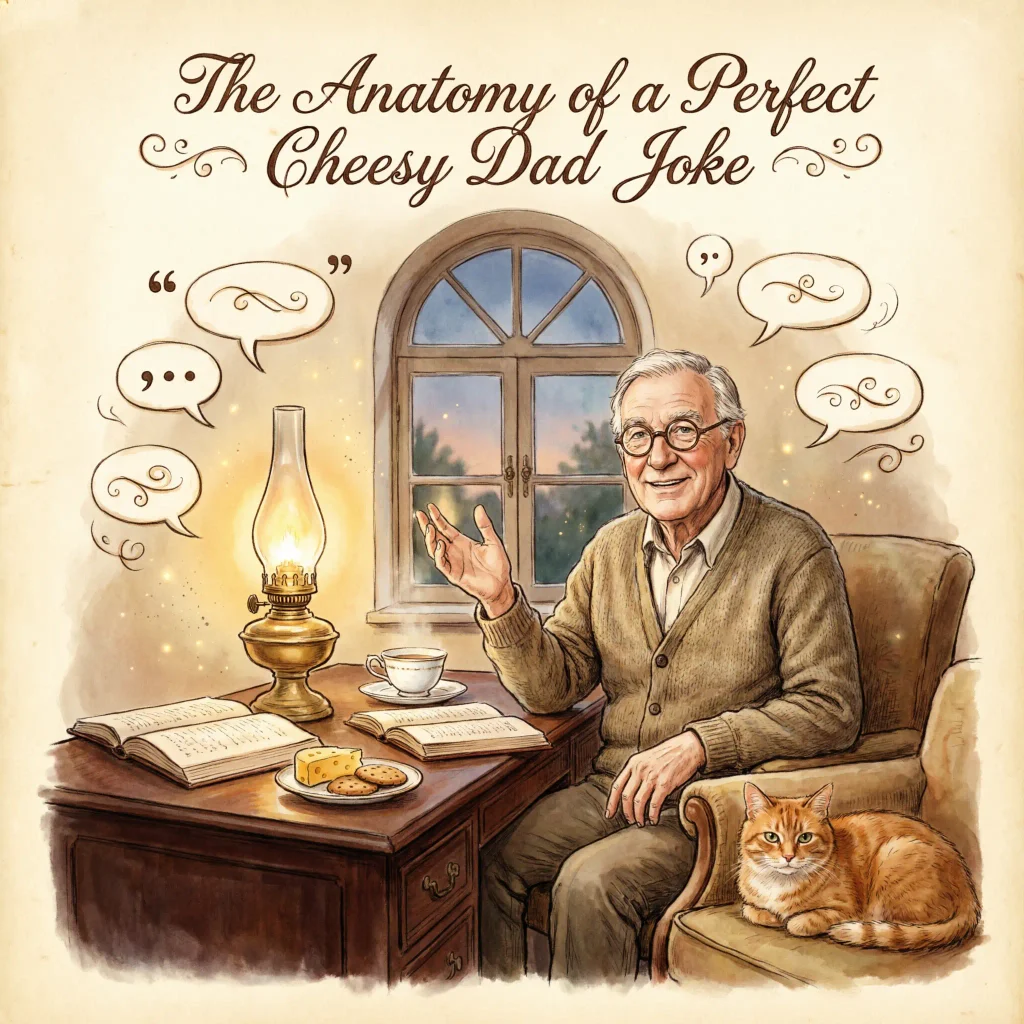 The Anatomy of a Perfect Cheesy Dad Joke
