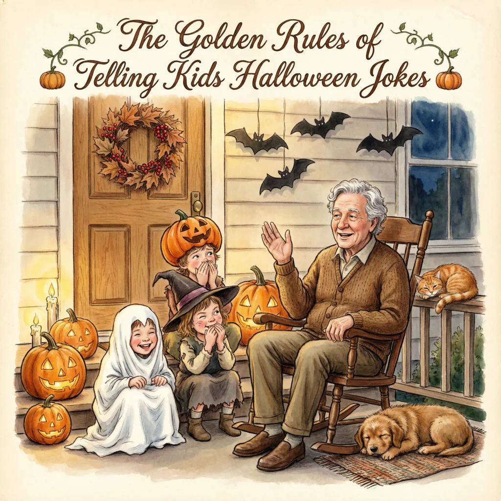 The Golden Rules of Telling Kids Halloween Jokes